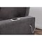 Global Furniture Usa Transitional Fabric U0203 Dark Grey Pull Out Sofa Bed 5043 - alternate 2